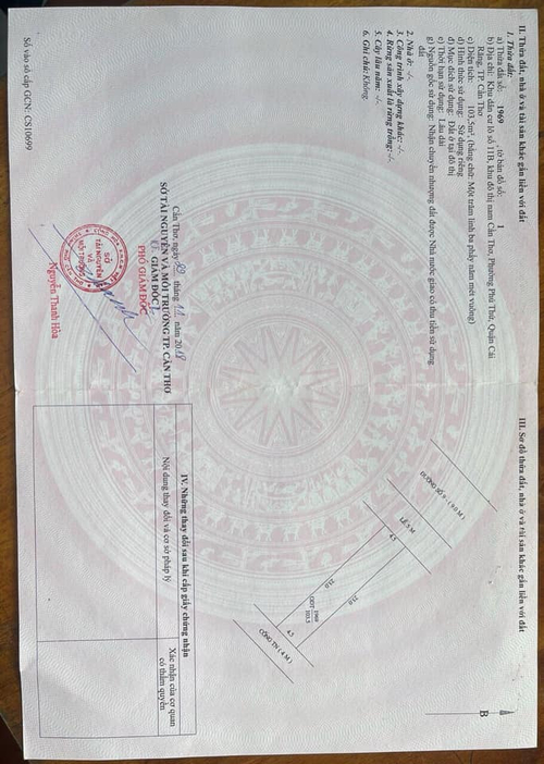 BÁN NỀN VỊ TRÍ ĐẸP ĐƯỜNG PHẠM VĂN NHỜ, KDC DIỆU HIỀN, PHÚ THỨ, CÁI RĂNG, CẦN THƠ